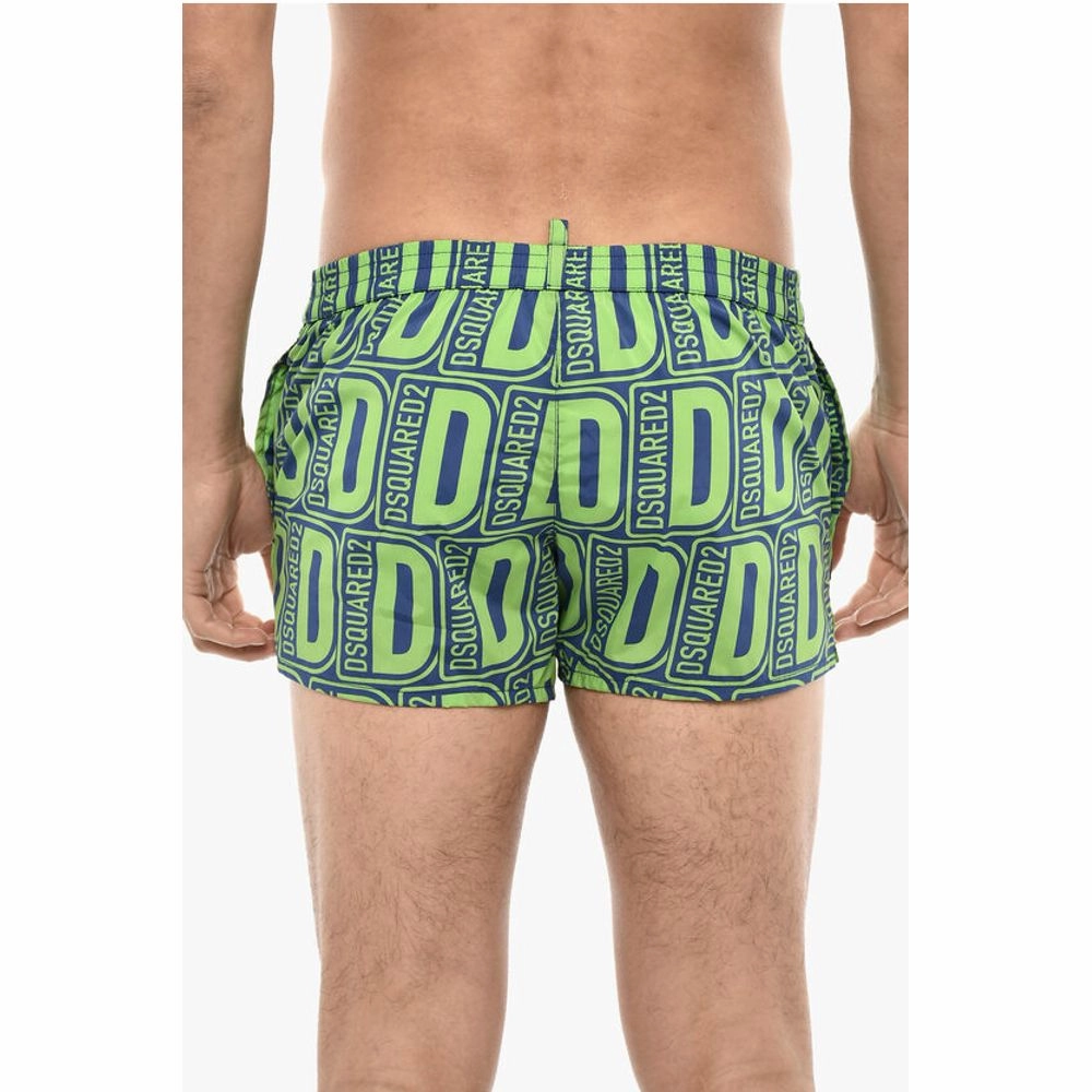 Dsquared Allover Logo Print MIDI Men's Swimshorts