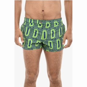 Dsquared Allover Logo Print MIDI Men's Swimshorts