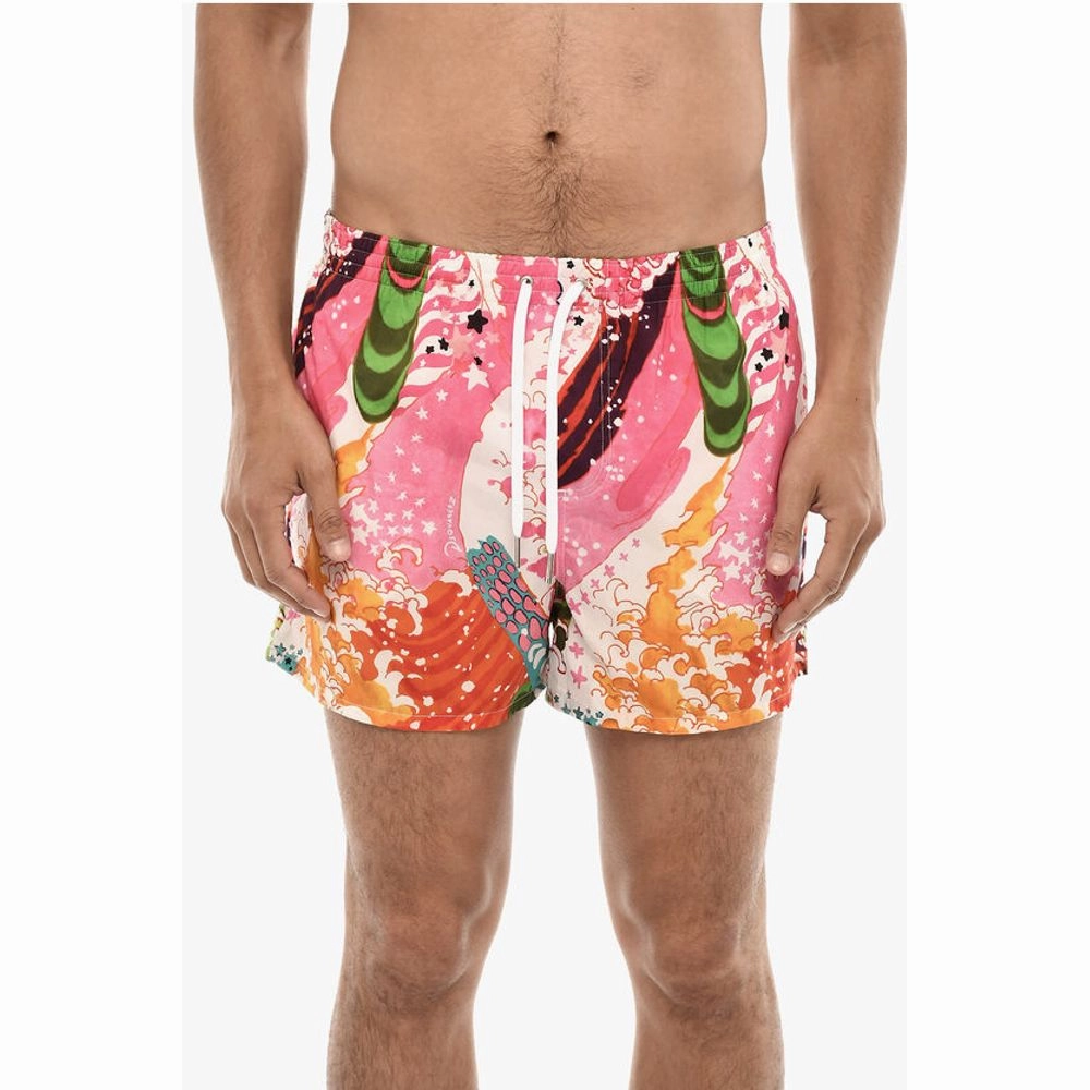 Dsquared Allover Printed Swim Men's Shorts