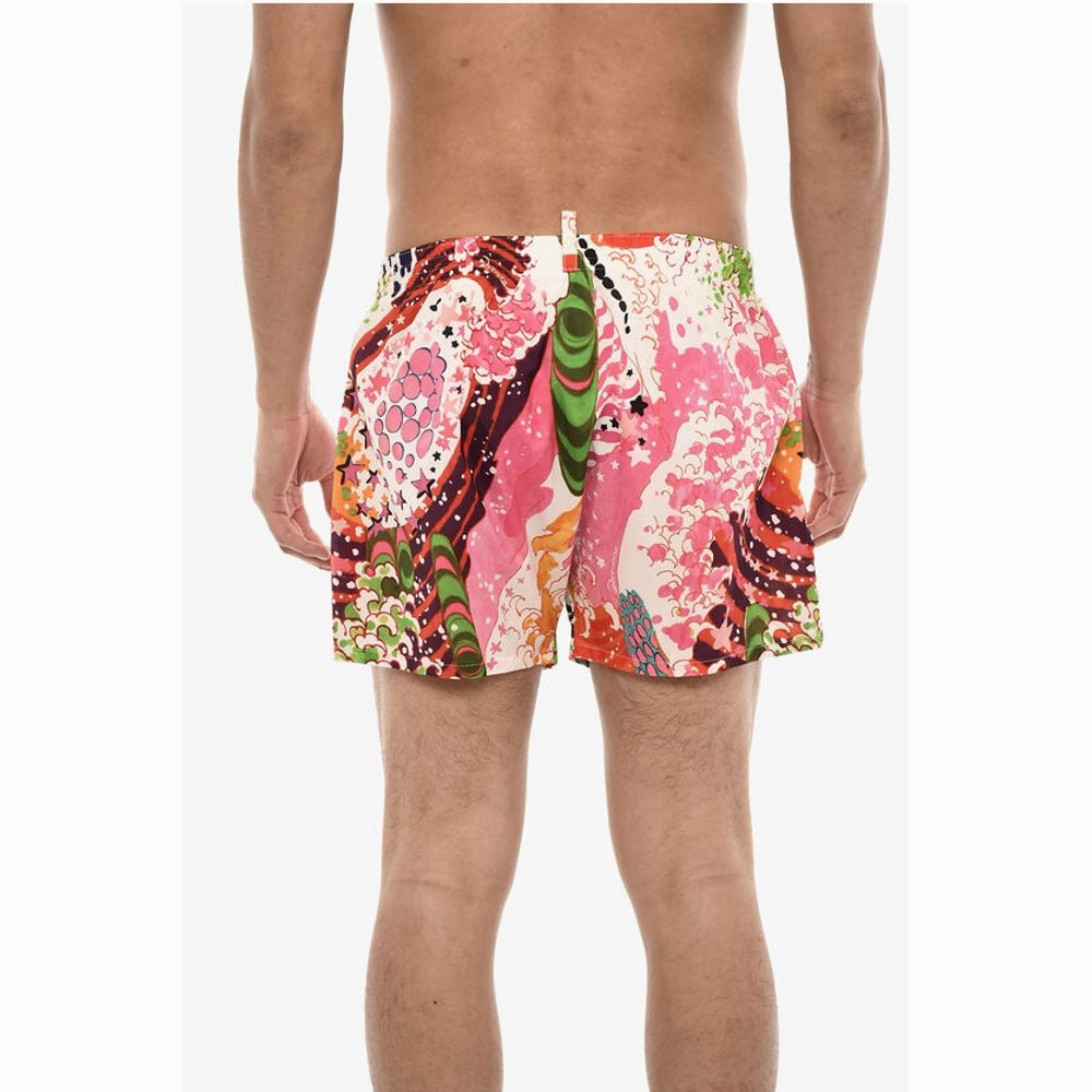 Dsquared Allover Printed Swim Men's Shorts