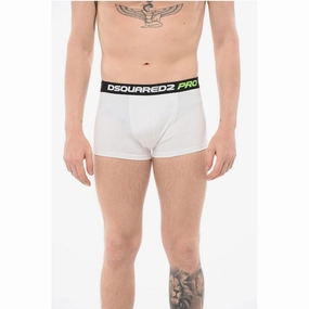 Dsquared Cotton PRO Boxer With Logoed Men's Waistband
