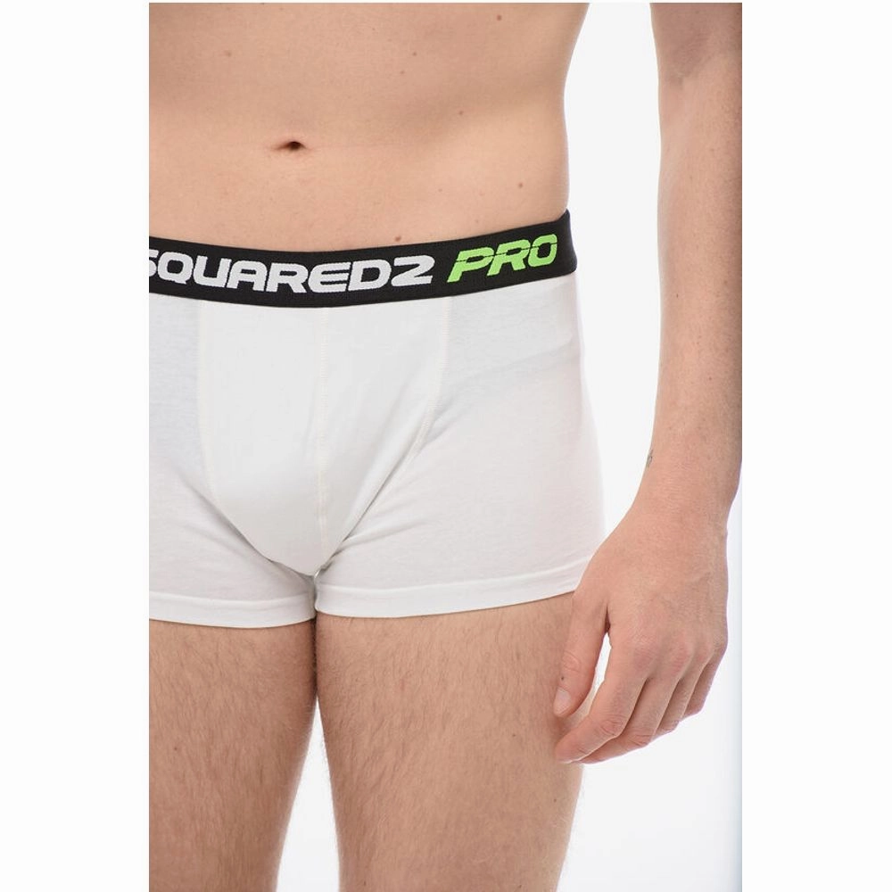 Dsquared Cotton PRO Boxer With Logoed Men's Waistband
