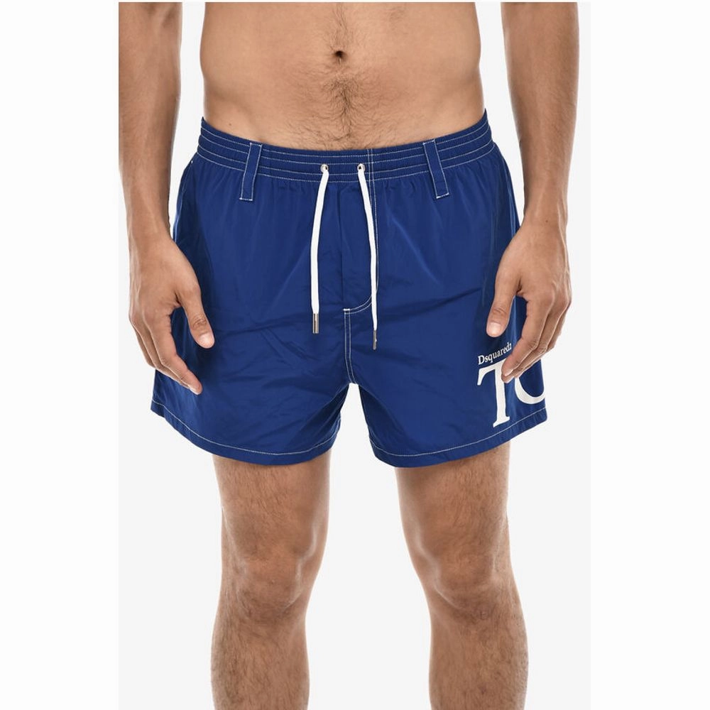 Dsquared Logo Print MIDI Men's Swimshorts