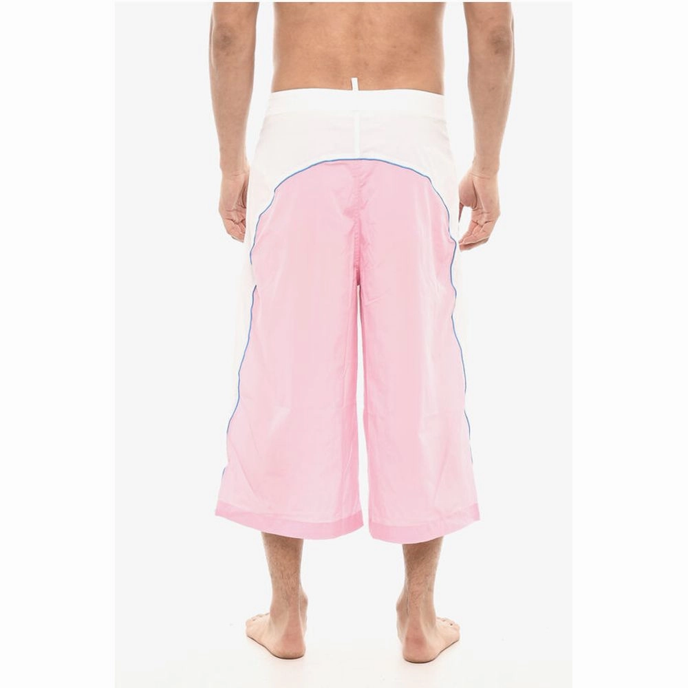 Dsquared Logo Print PIRANHA Swim Men's Shorts