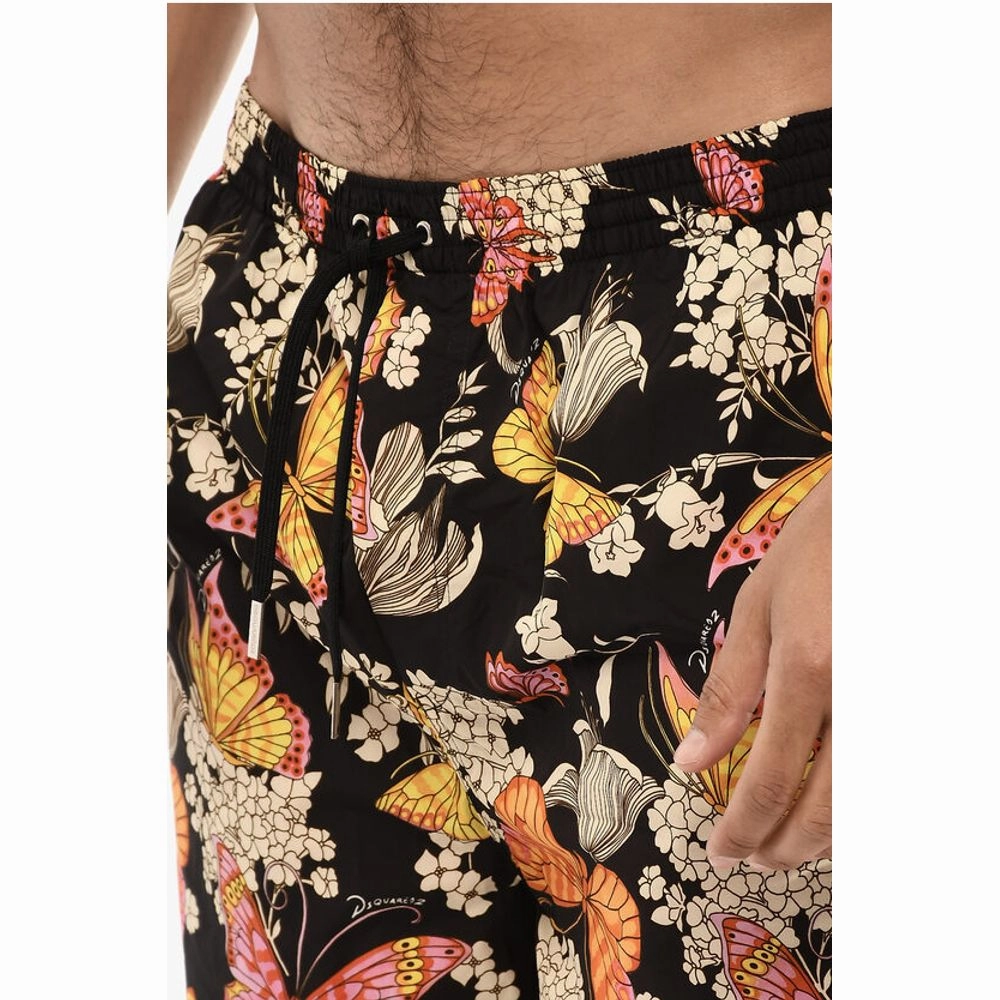 Dsquared Printed BUTTERFLY Swim Men's Shorts