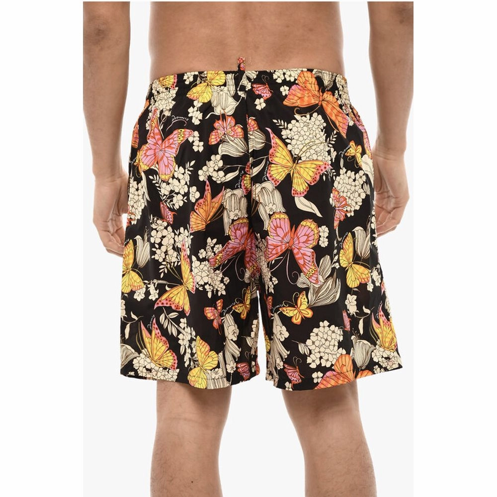 Dsquared Printed BUTTERFLY Swim Men's Shorts