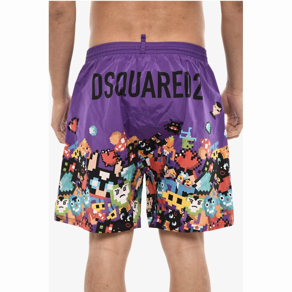 Dsquared Printed PIXEL Swim Men's Shorts