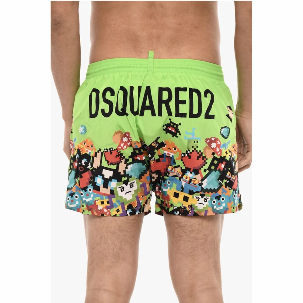 Dsquared Printed PIXEL Swim Men's Shorts
