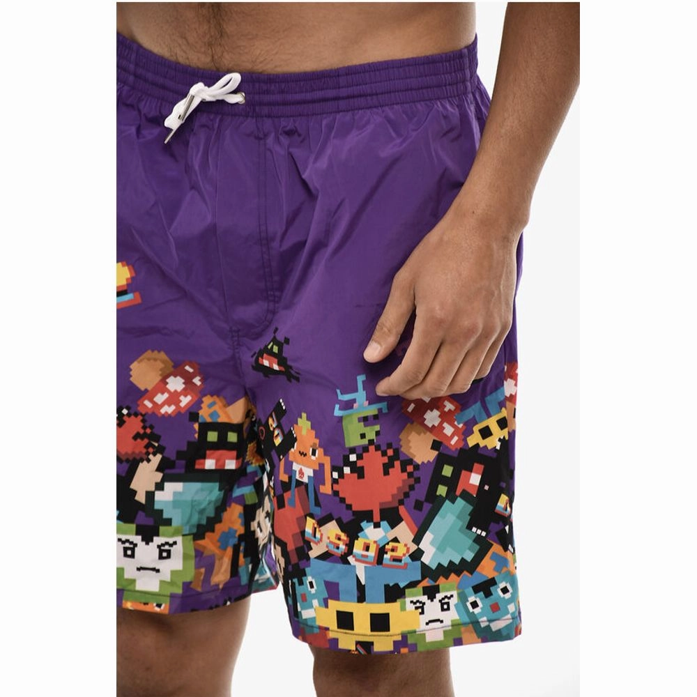 Dsquared Printed PIXEL Swim Men's Shorts