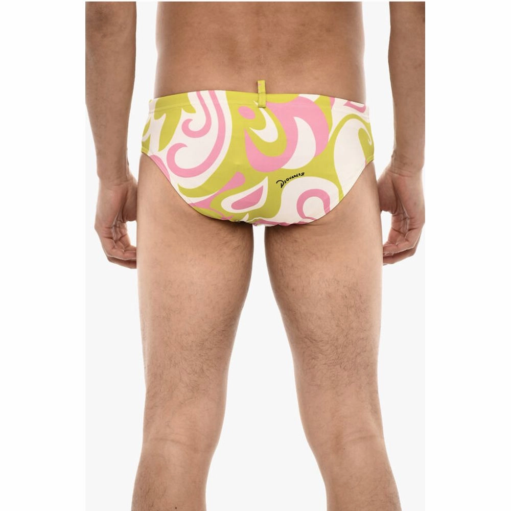 Dsquared Printed Slip Men's Swimsuit