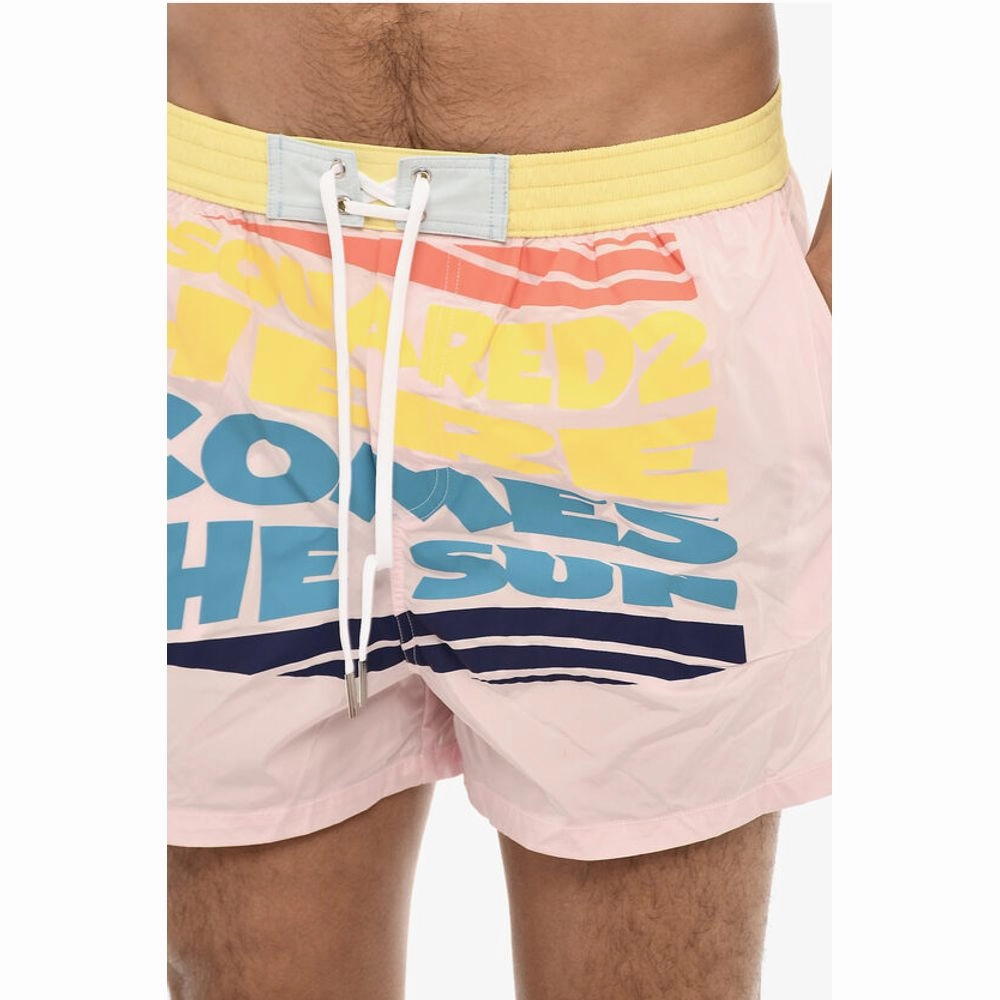 Dsquared Printed SUN Swim Men's Shorts