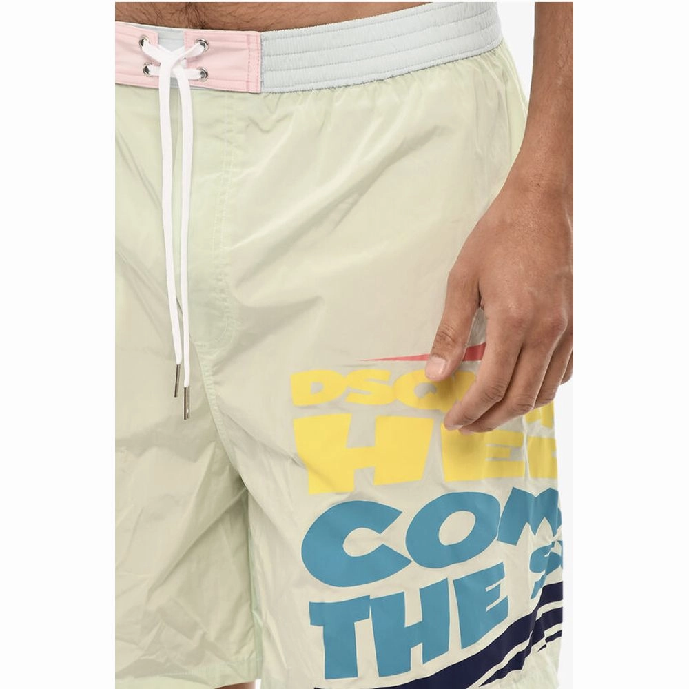 Dsquared Printed SUN Swim Men's Shorts