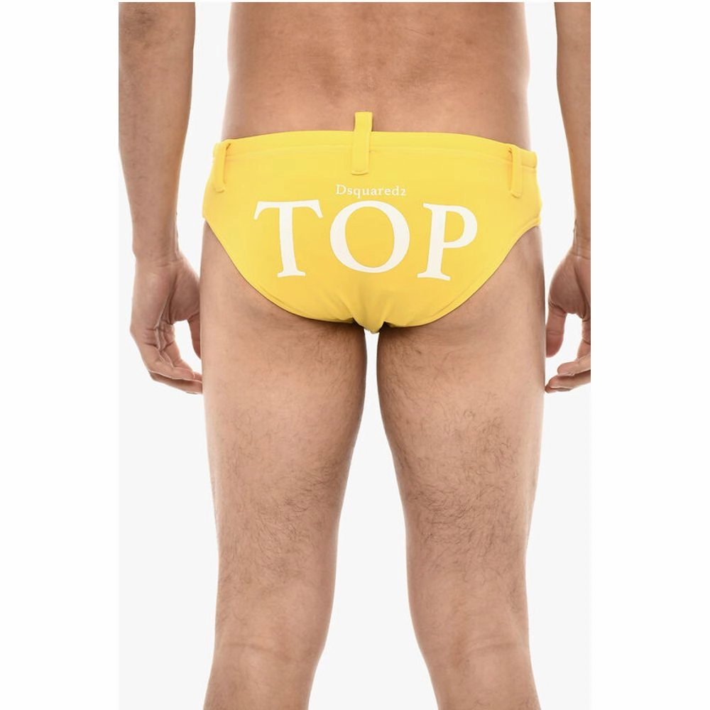 Dsquared Printed TOP Slip Men's Swimsuit