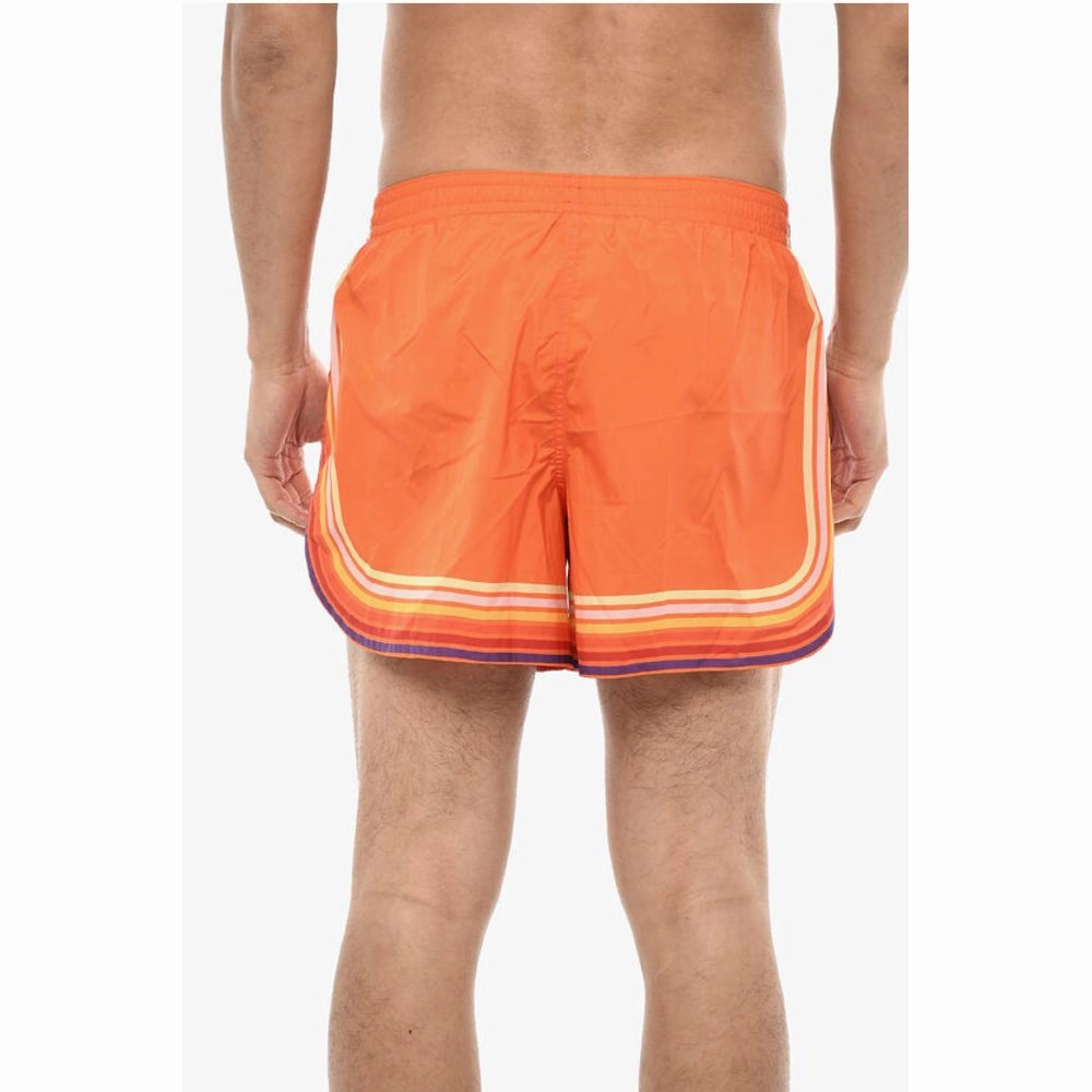 Dsquared Striped Print Swim Men's Shorts