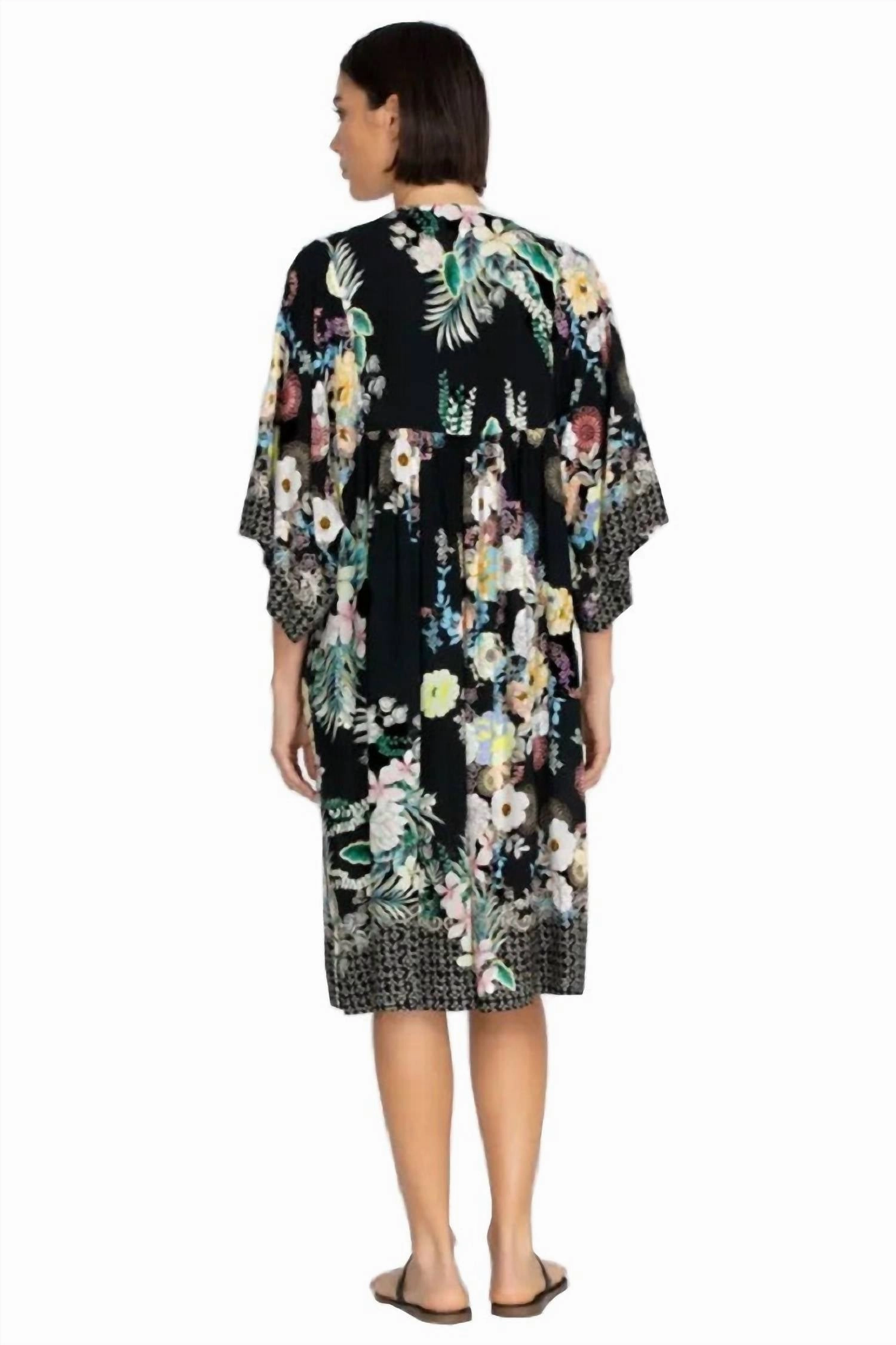 Easy Cover Up Dress In Multi