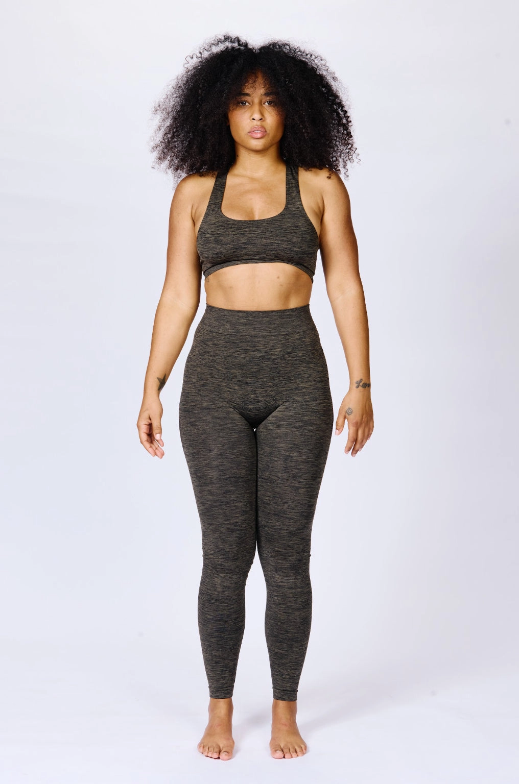 ELATED Bra Top | Olive Marl