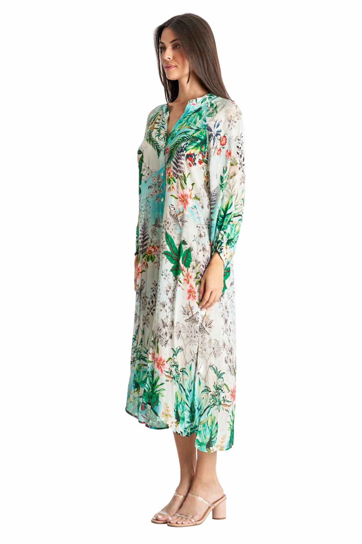 Eliza Button Down Shirt Dress