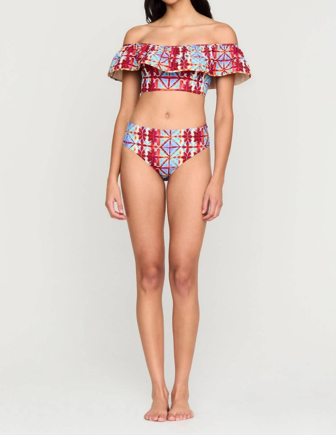 Emily Swim Top In Sea Glass