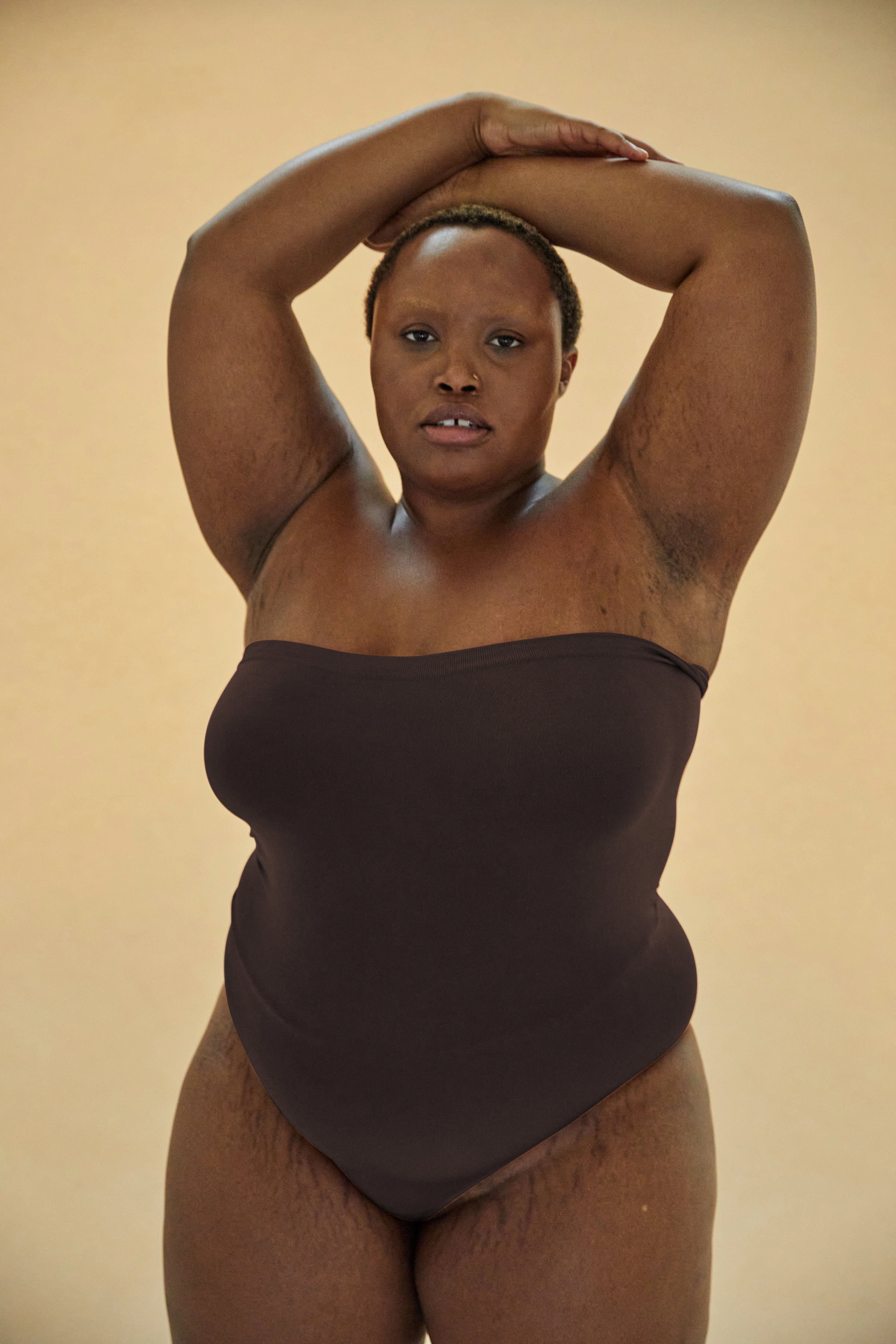 ENERGISED Body Swimsuit | Chocolate Brown