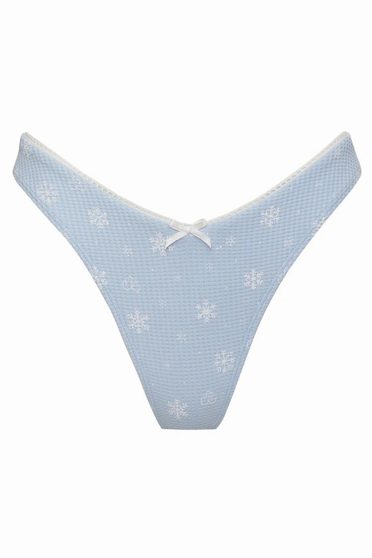 Enzo Waffle Cheeky Bikini Bottom
