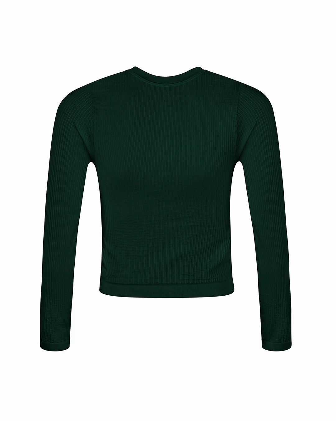 EQUILIBRIUM Wide Ribbed Top | Dark Green