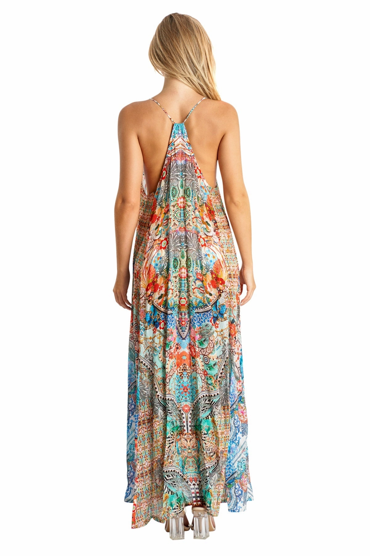 Estelle T-Back Maxi Dress
