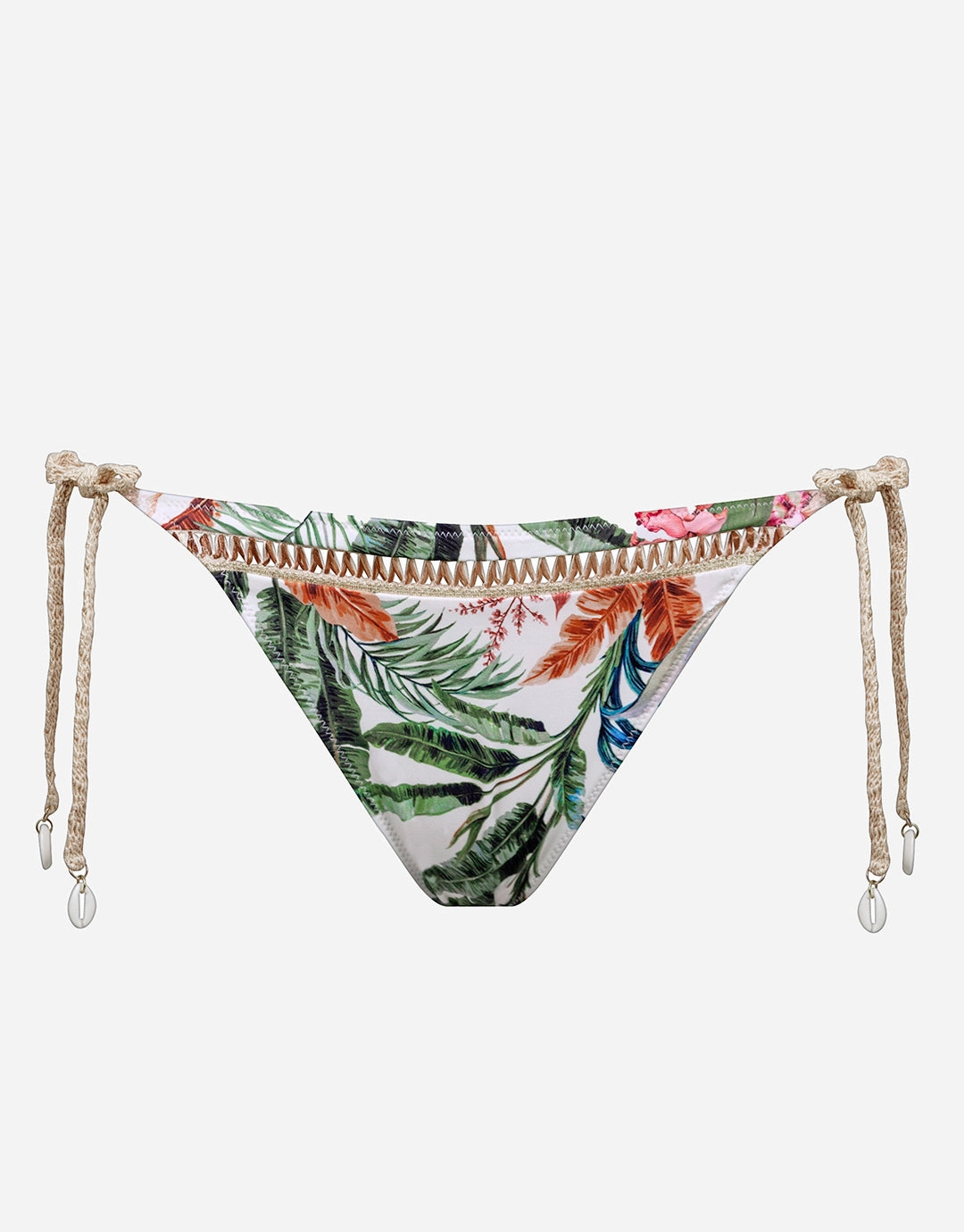 Exotic Dive Tie Side Bikini Pant - Retro Tropics