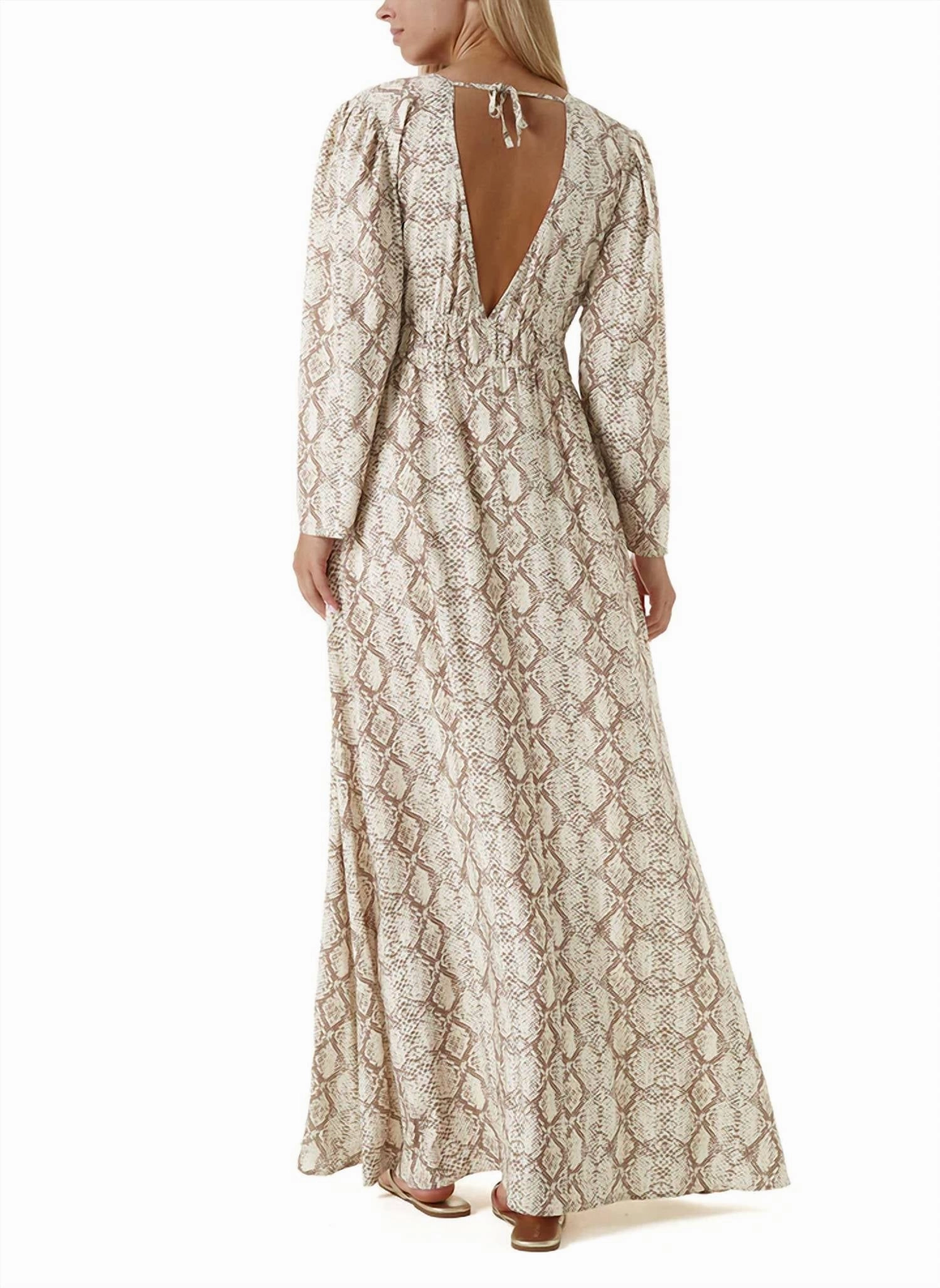 Farrah Snake Kaftan