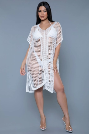 FASHNZFAB Madelyn Crochet Cover-up