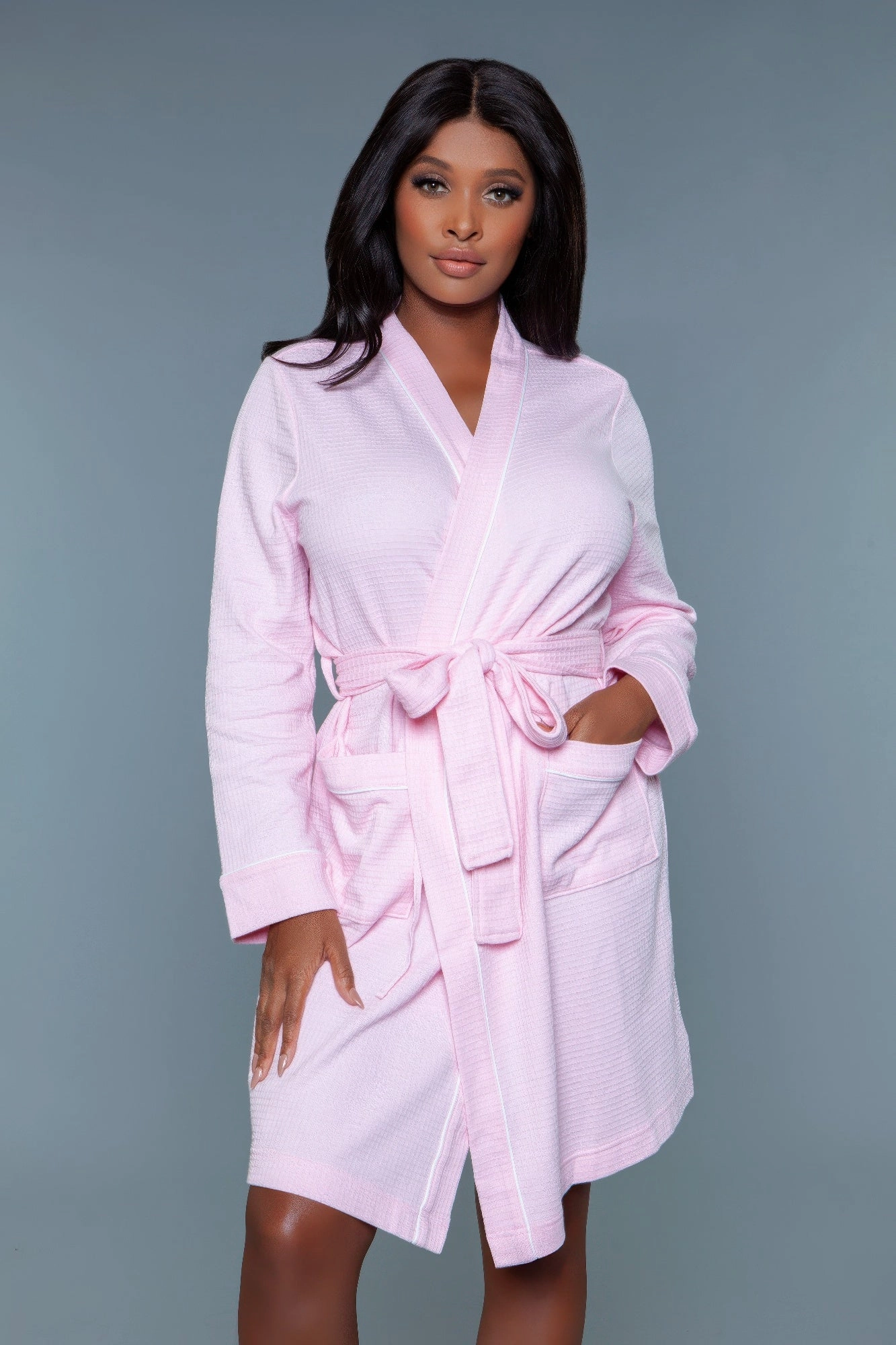 FASHNZFAB Waffle Robe Queen