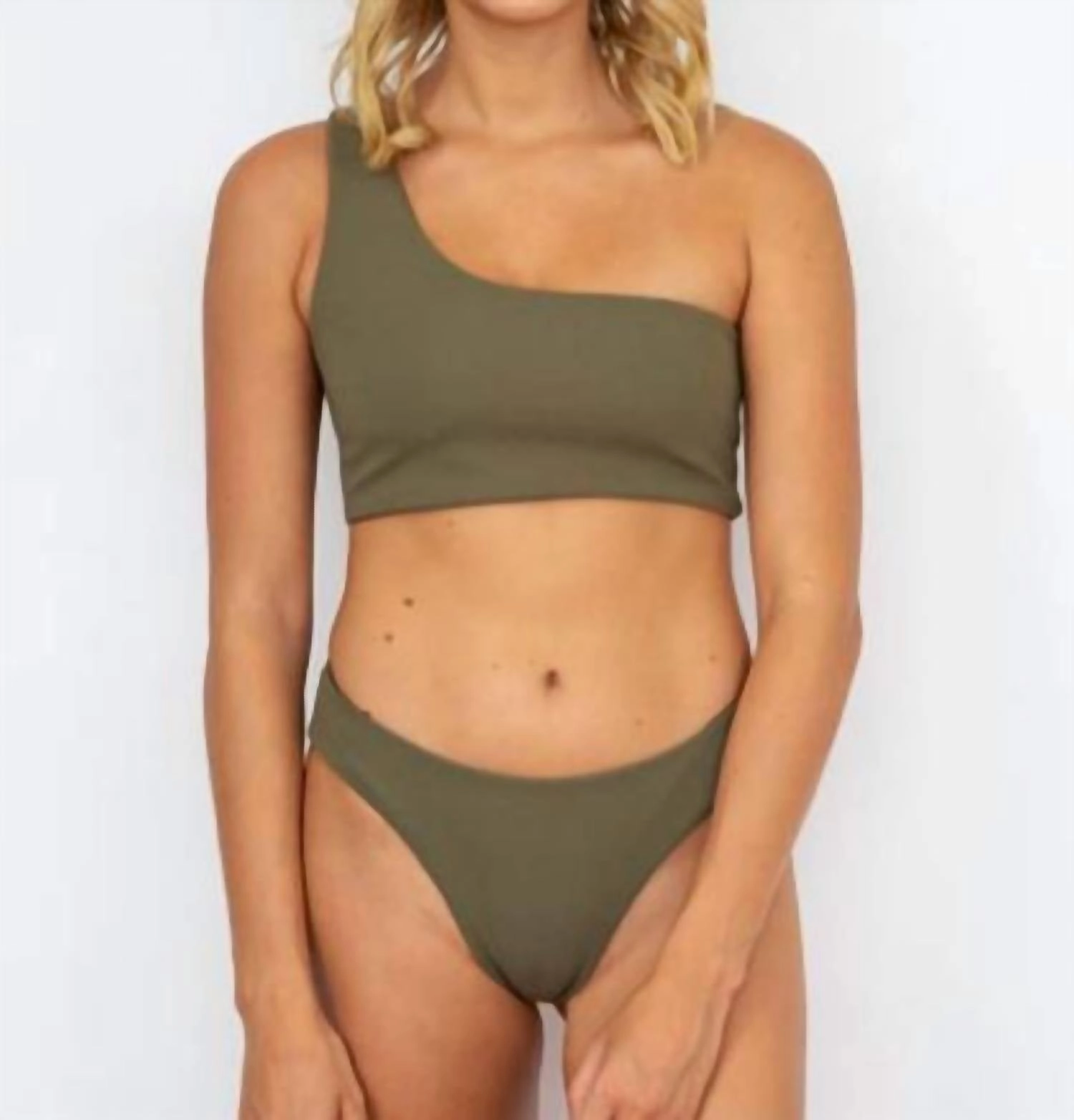 Figure Sofie Cheeky Bikini Bottom In Army