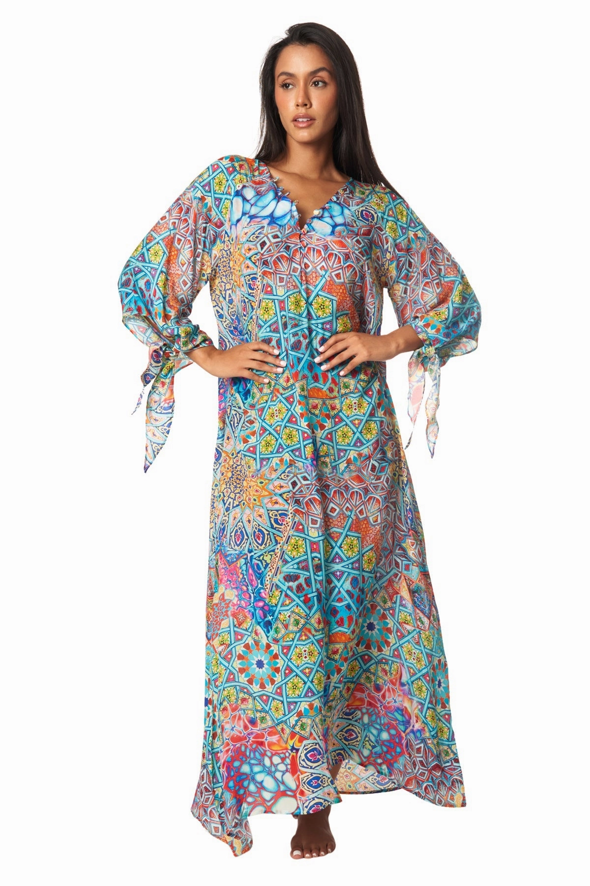 Fire Long Dress