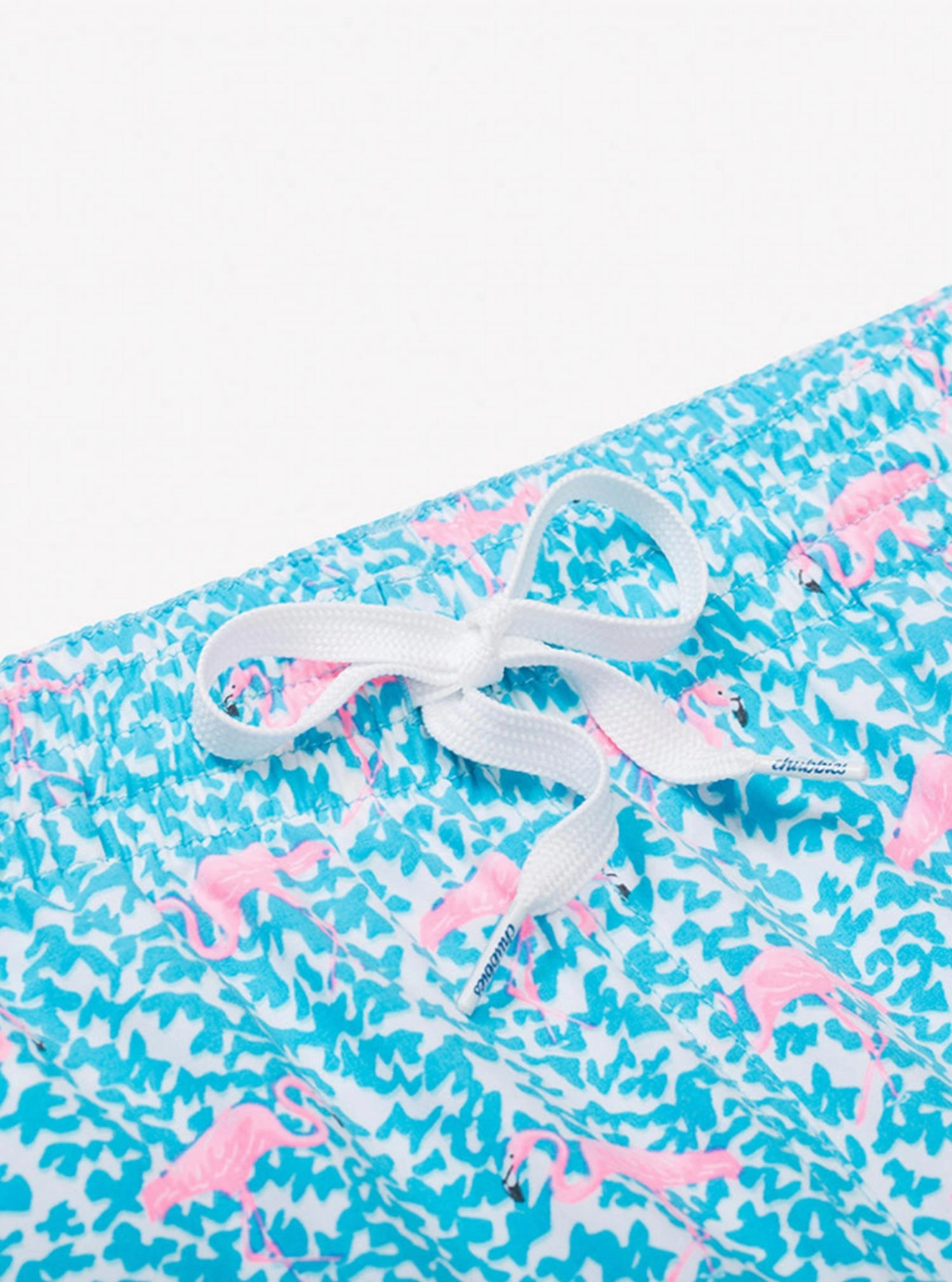 Flamingos Classic Swim Trunks In Blue