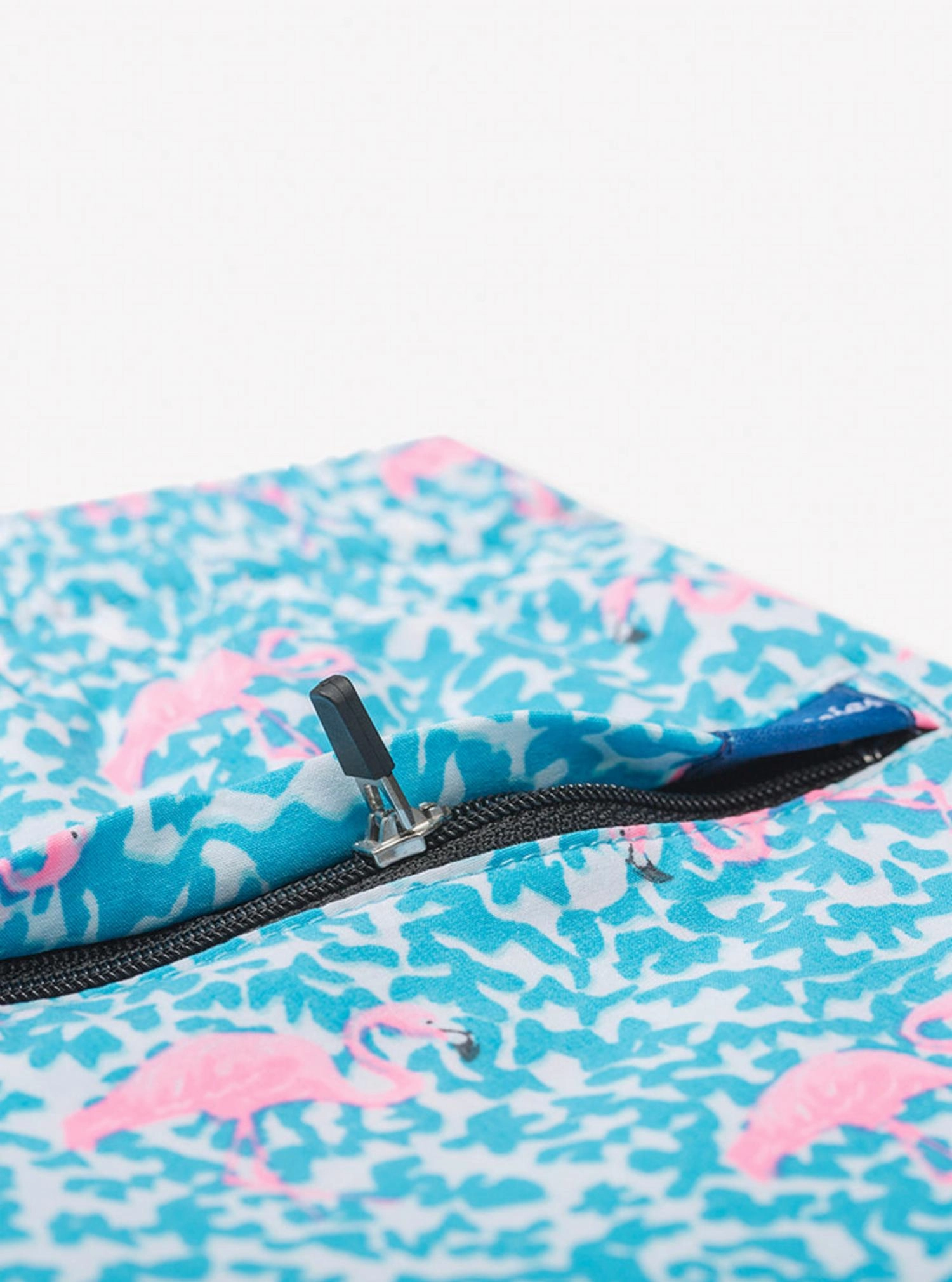 Flamingos Classic Swim Trunks In Blue