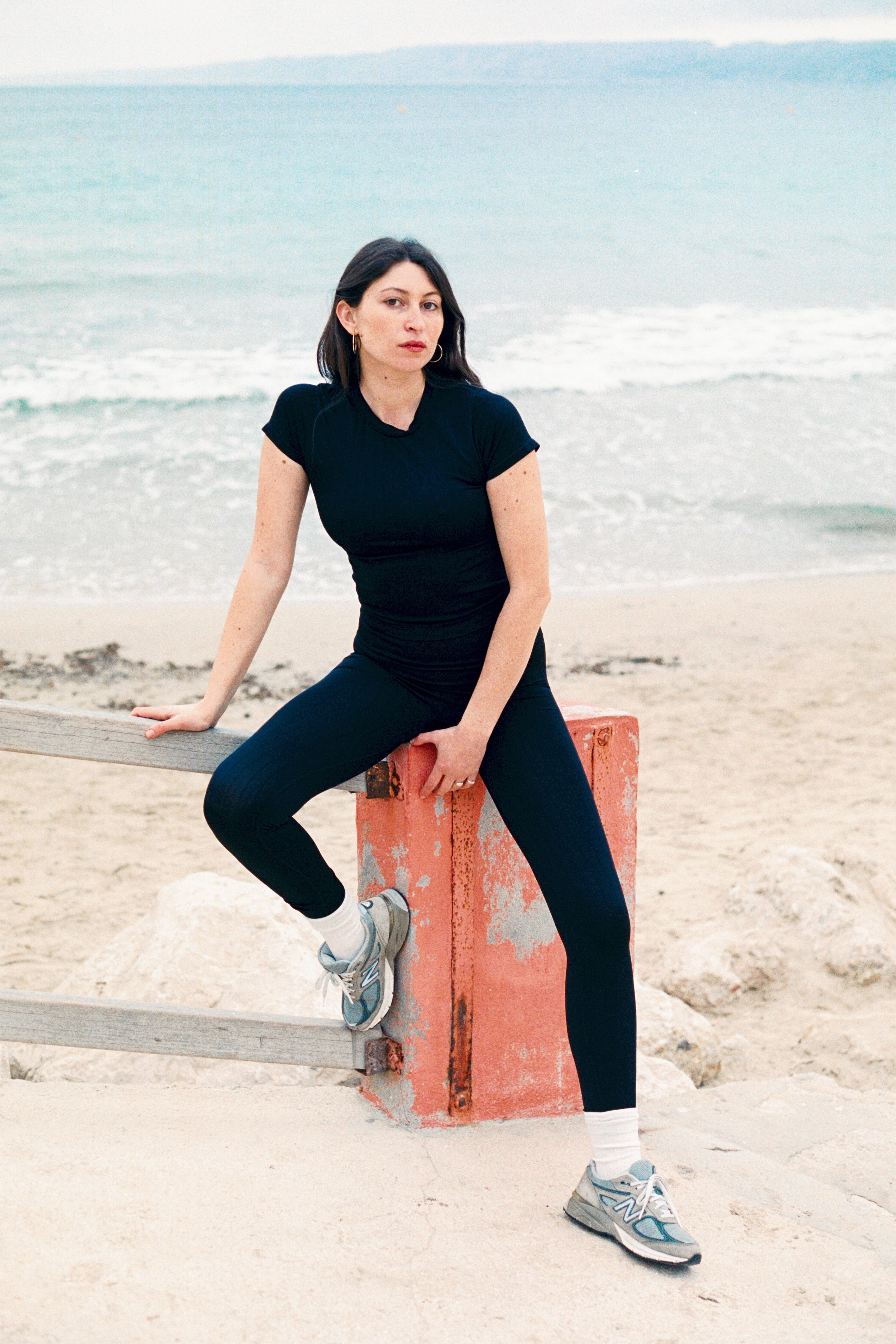 FLAT RIBBED SAPIENT T-Shirt | Black