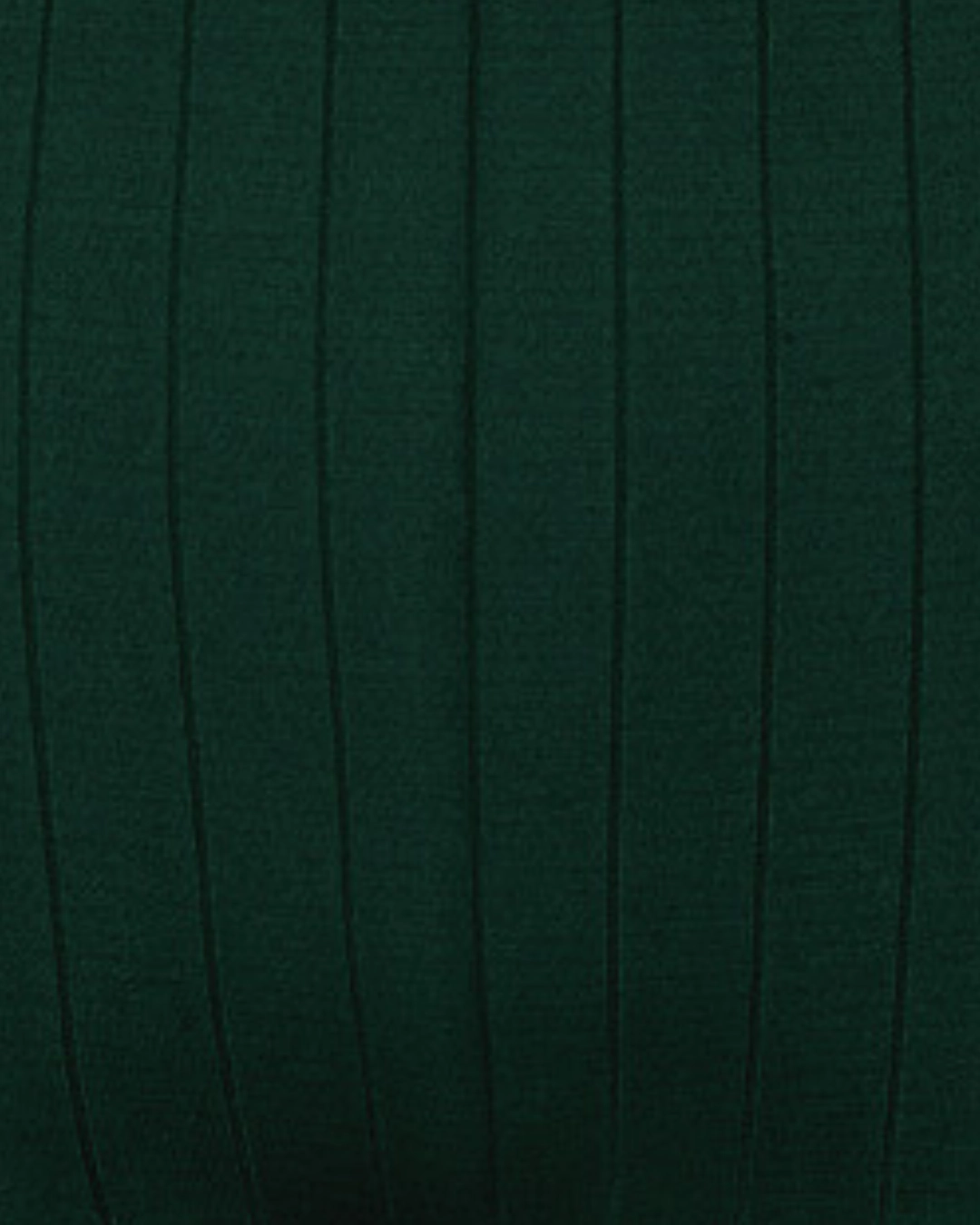FLAT RIBBED SINCERE Bikini Bra Top | Dark Green