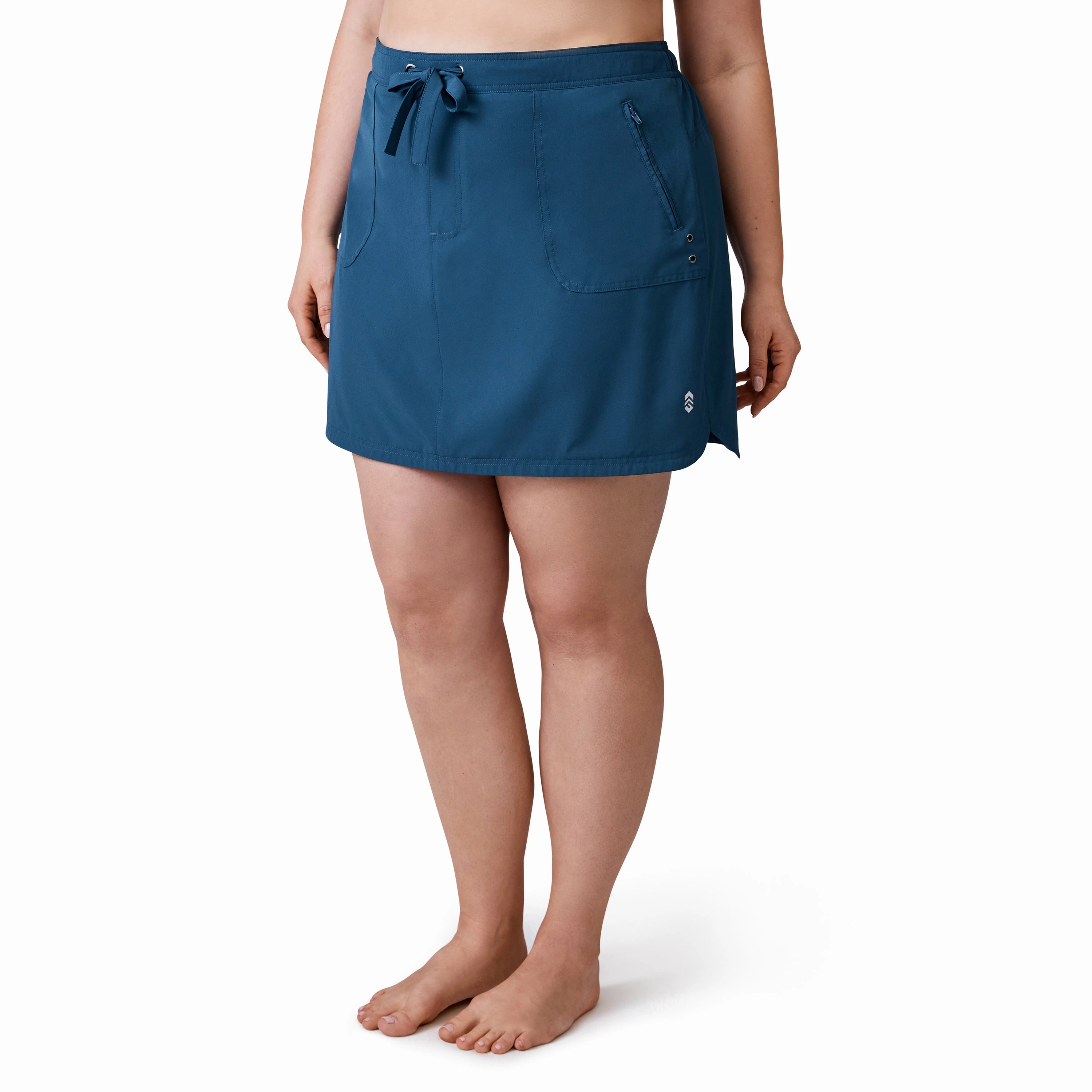 Free Country Women's Plus Size Beach and Beyond Skort