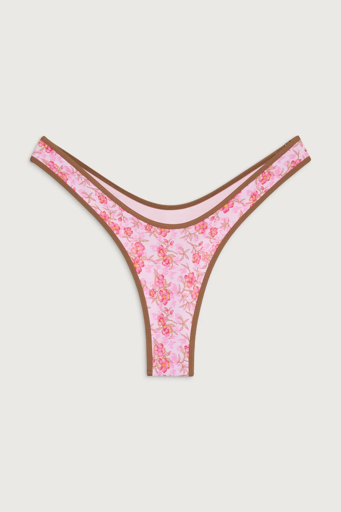 Full Moon Floral Micro Bikini Bottom