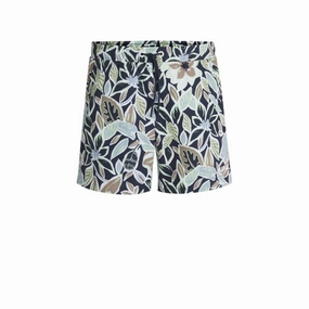 Fully lined swim shorts with seasonal print