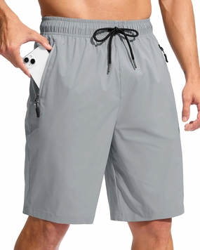 G Gradual Men's Swim Trunks 9" Quick Dry Swimming Board Shorts with Zipper Pockets Swimwear Bathing Suit for Men No Liner