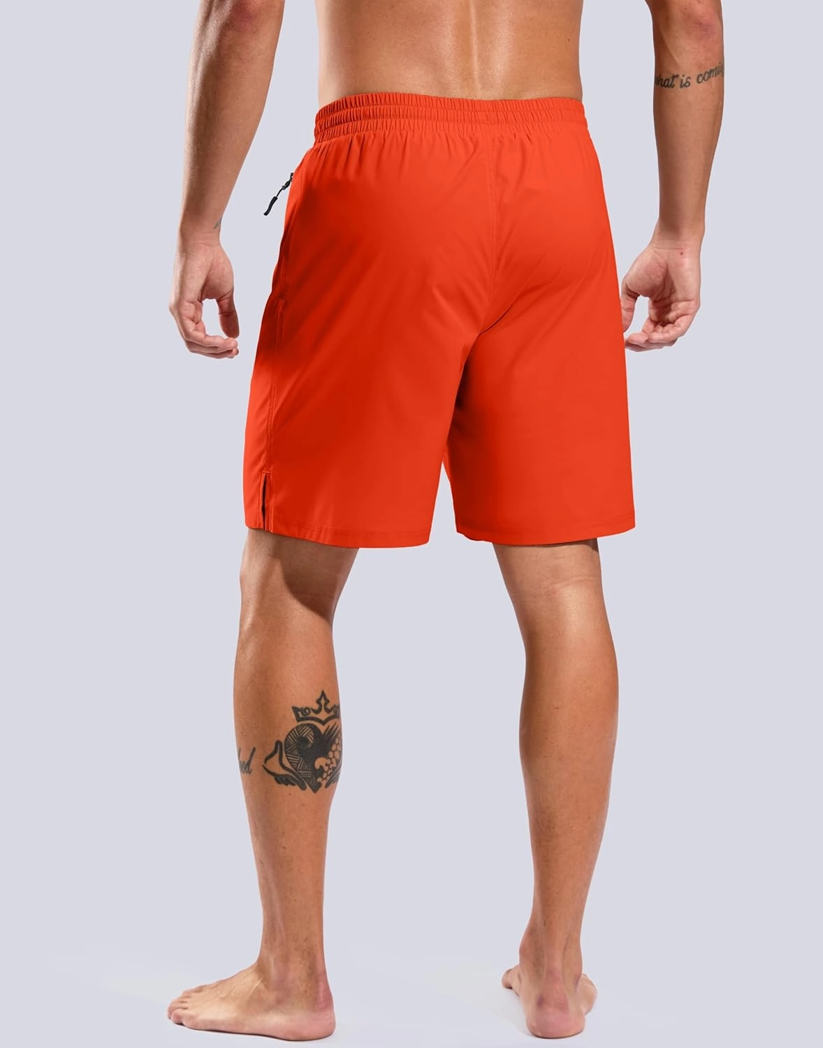 G Gradual Mens Swim Trunks with Compression Liner 7" Quick Dry Board Shorts Swimsuit Bathing Suit for Men with Zipper Pockets