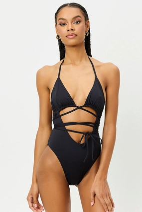 Gemma Wrap One Piece Swimsuit