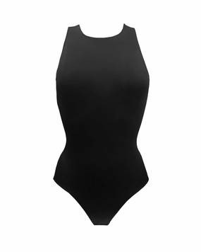 GLOWING Body Swimsuit | Black