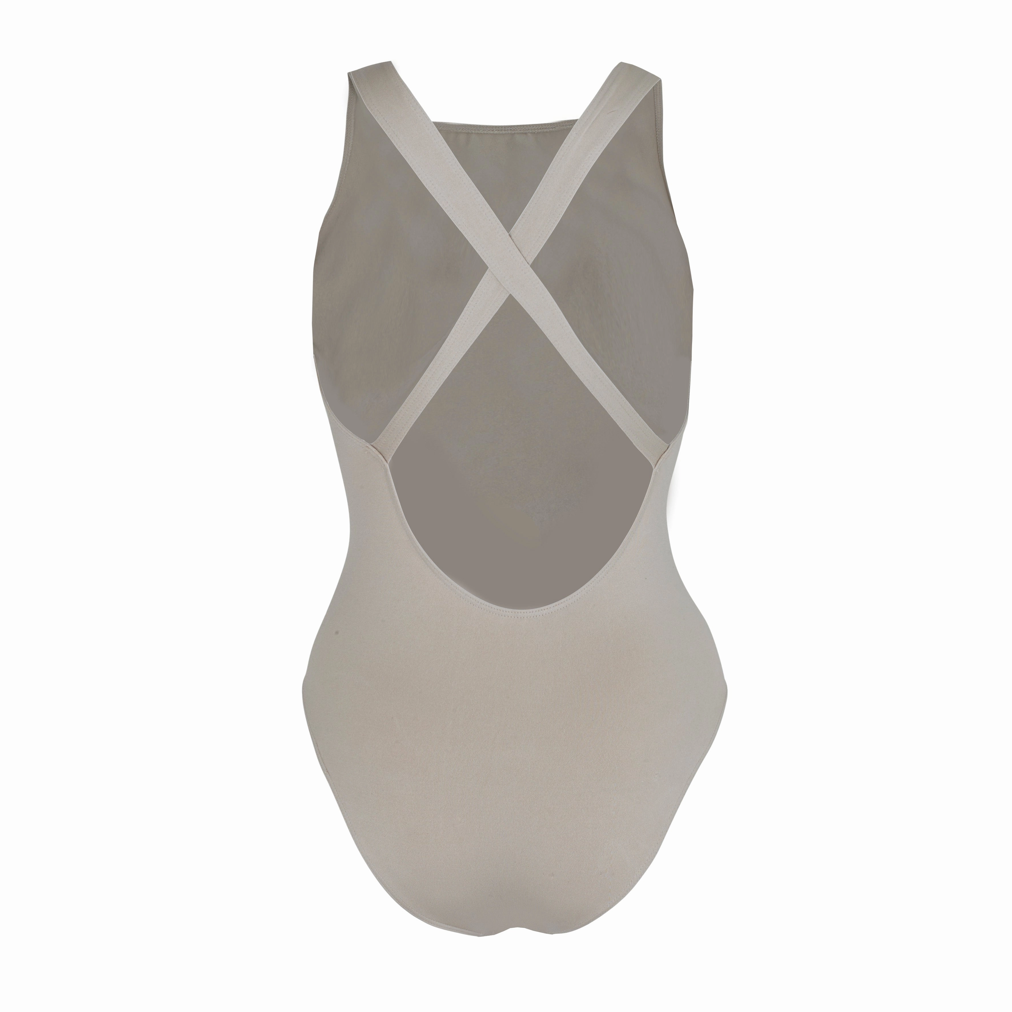 GLOWING Body Swimsuit | Taupe