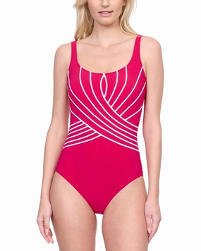 Gottex Square Neck One-Piece