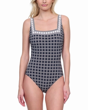 Gottex Square Neck One-Piece