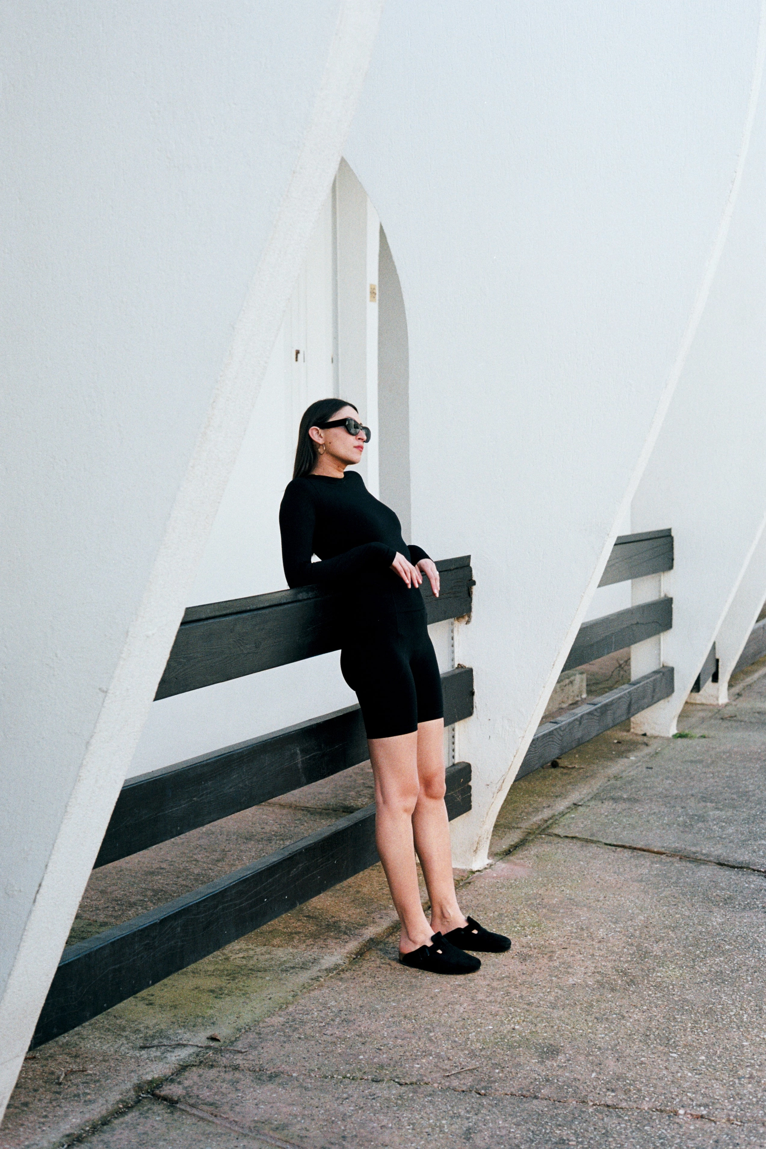 GRACIOUS Long Sleeved Top | Black