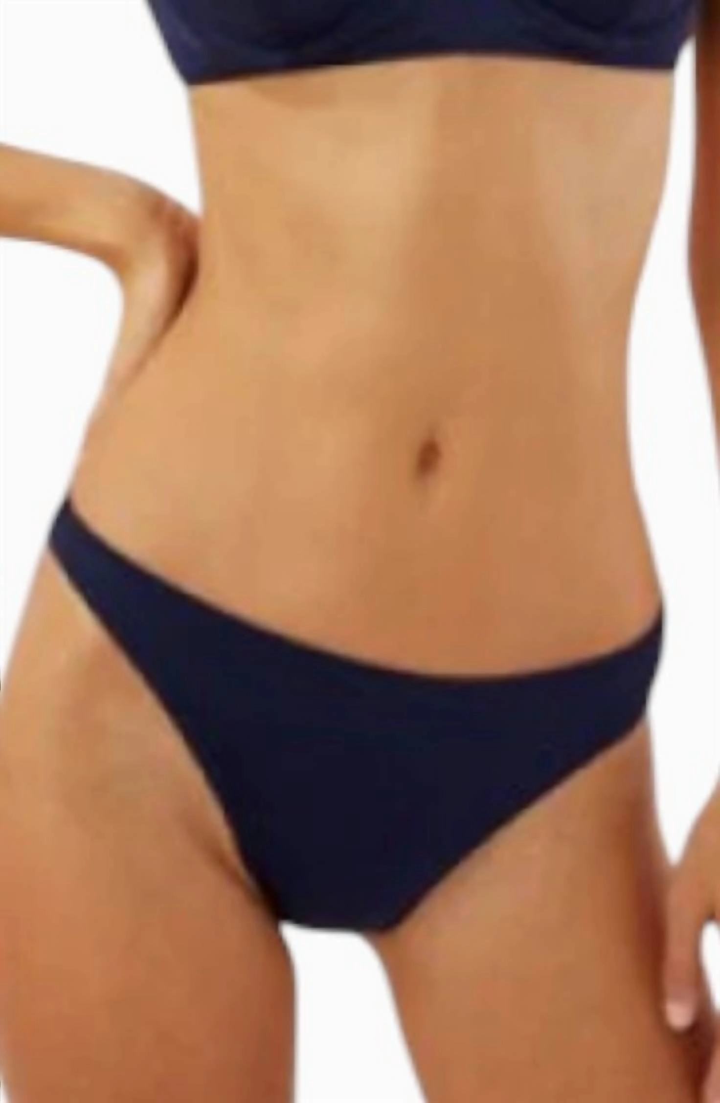 Harley Bikini Bottom In Blu Scuro Matte