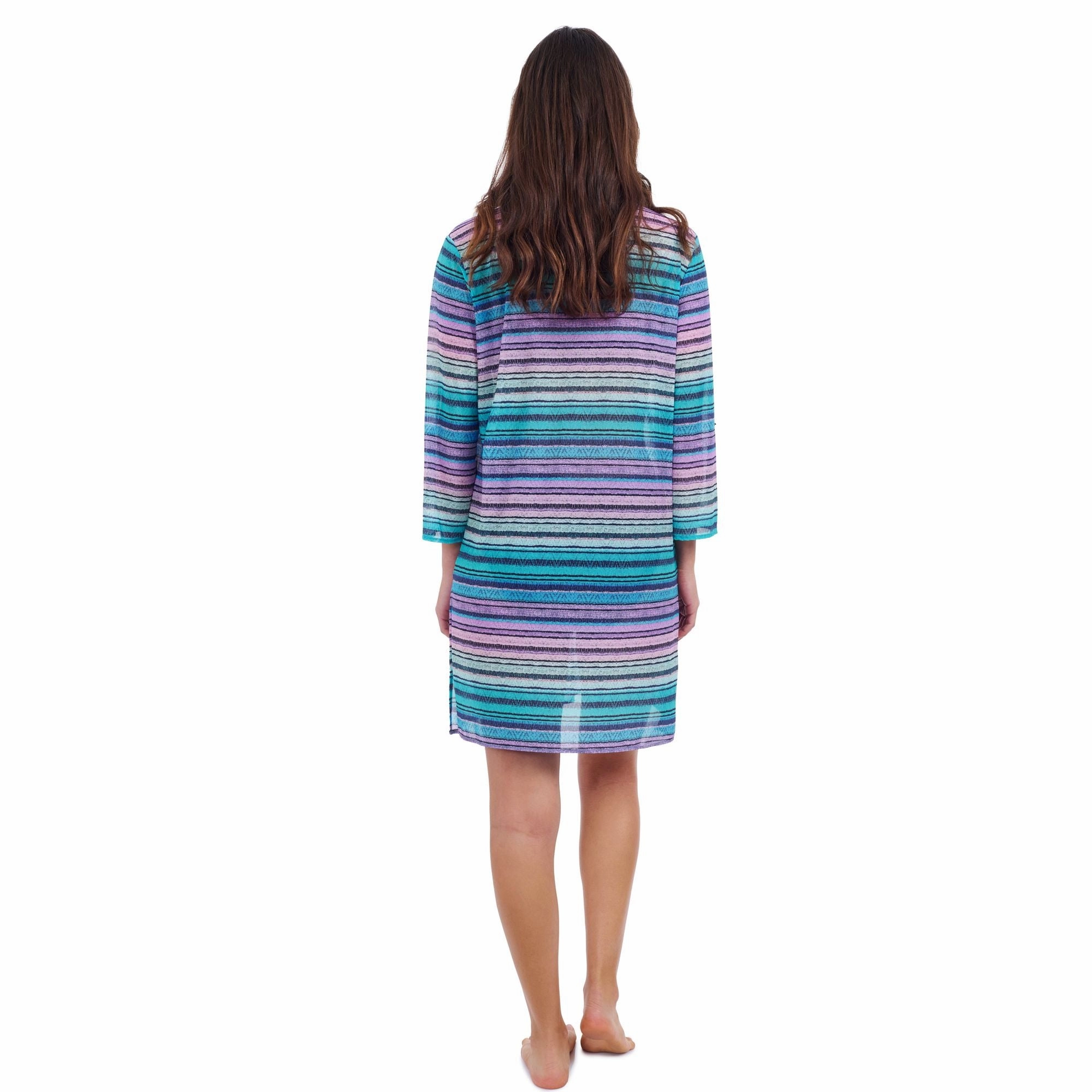 Harmony V Neck Mesh Dress