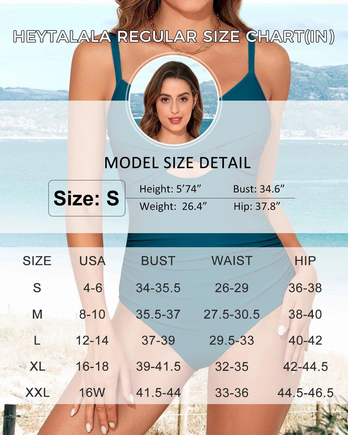 HEYTALALA Women One Piece Swimsuit Tummy Control Bathing Suits Twist Front Cutout V Neck Ruched Slimming Swimwear